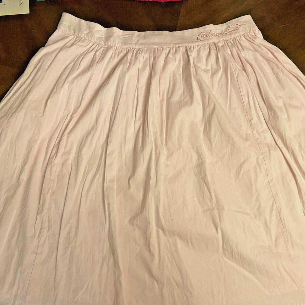 Betty & Veronica 'GIRL NEXT DOOR' Light Pink 50s Skirt Torrid Riverdale Sz 22